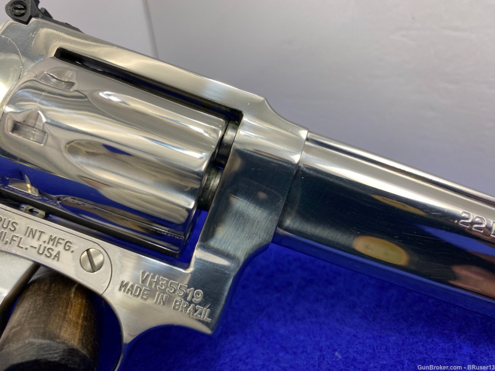 Taurus 94 .22 LR Stainless 4" *BEAUTIFUL BRIGHT STAINLESS* Excellent Piece-img-25