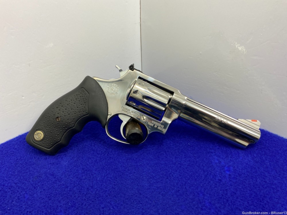 Taurus 94 .22 LR Stainless 4" *BEAUTIFUL BRIGHT STAINLESS* Excellent Piece-img-19