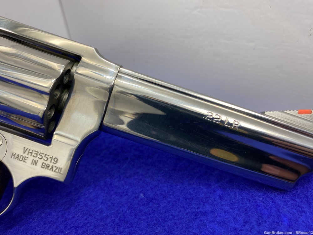 Taurus 94 .22 LR Stainless 4" *BEAUTIFUL BRIGHT STAINLESS* Excellent Piece-img-29