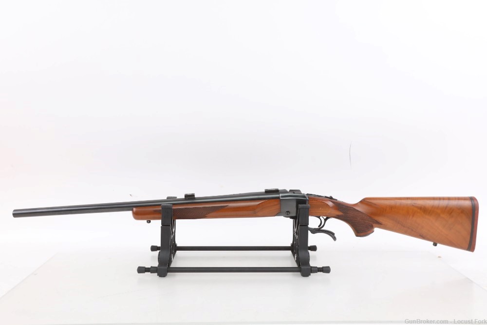 Ruger No. 1 22-250 Remington 24" HIGH GRADE WOOD Single Shot 1976 No Reserv-img-0