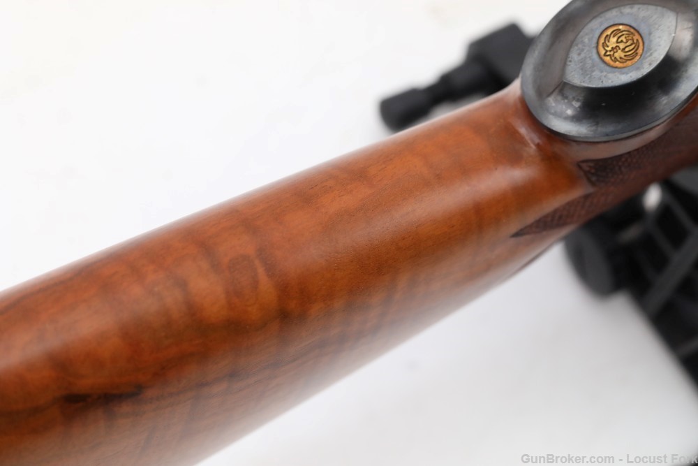 Ruger No. 1 22-250 Remington 24" HIGH GRADE WOOD Single Shot 1976 No Reserv-img-43