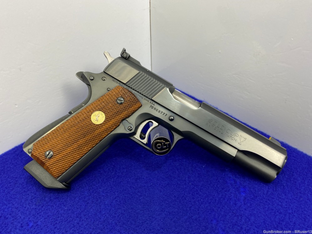 1979 Colt Gold Cup National Match .45acp Blue *SOUGHT AFTER MKIV/SERIES 70*-img-14