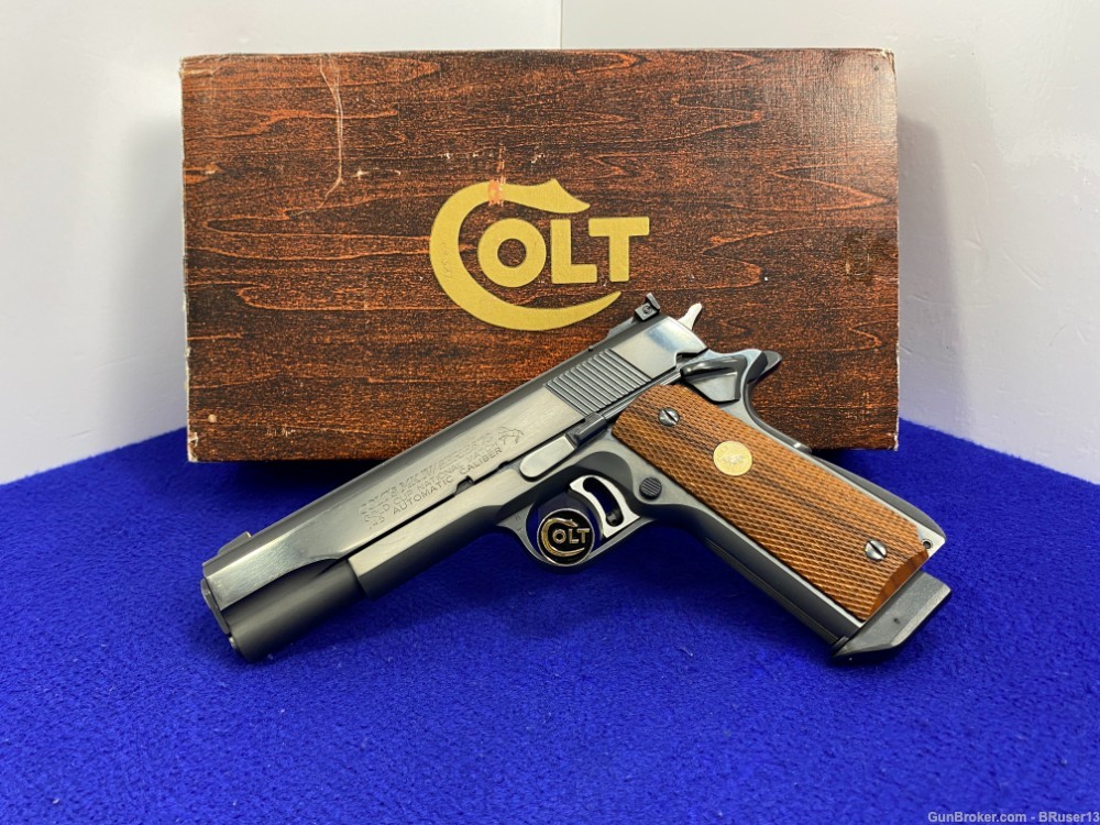 1979 Colt Gold Cup National Match .45acp Blue *SOUGHT AFTER MKIV/SERIES 70*-img-0
