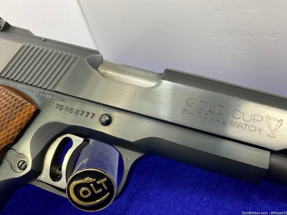 1979 Colt Gold Cup National Match .45acp Blue *SOUGHT AFTER MKIV/SERIES 70*-img-20