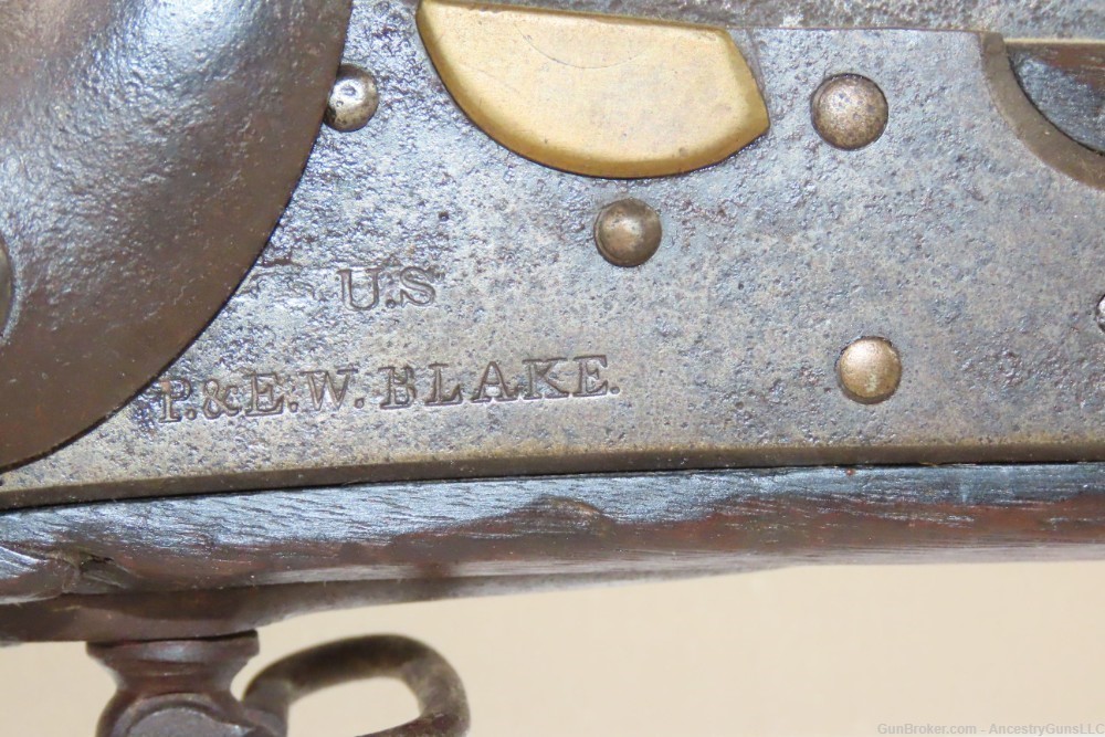 WHITNEY ARMS Antique P. & EW BLAKE Model 1816 “CONE” Conversion MUSKET-img-5