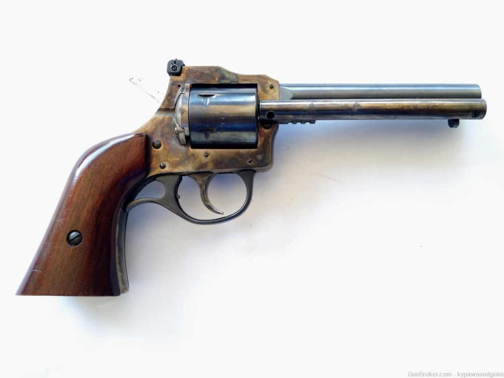 Harrington & Richardson .22LR 686 Revolver with Extra .22WMR Cylinder-img-1