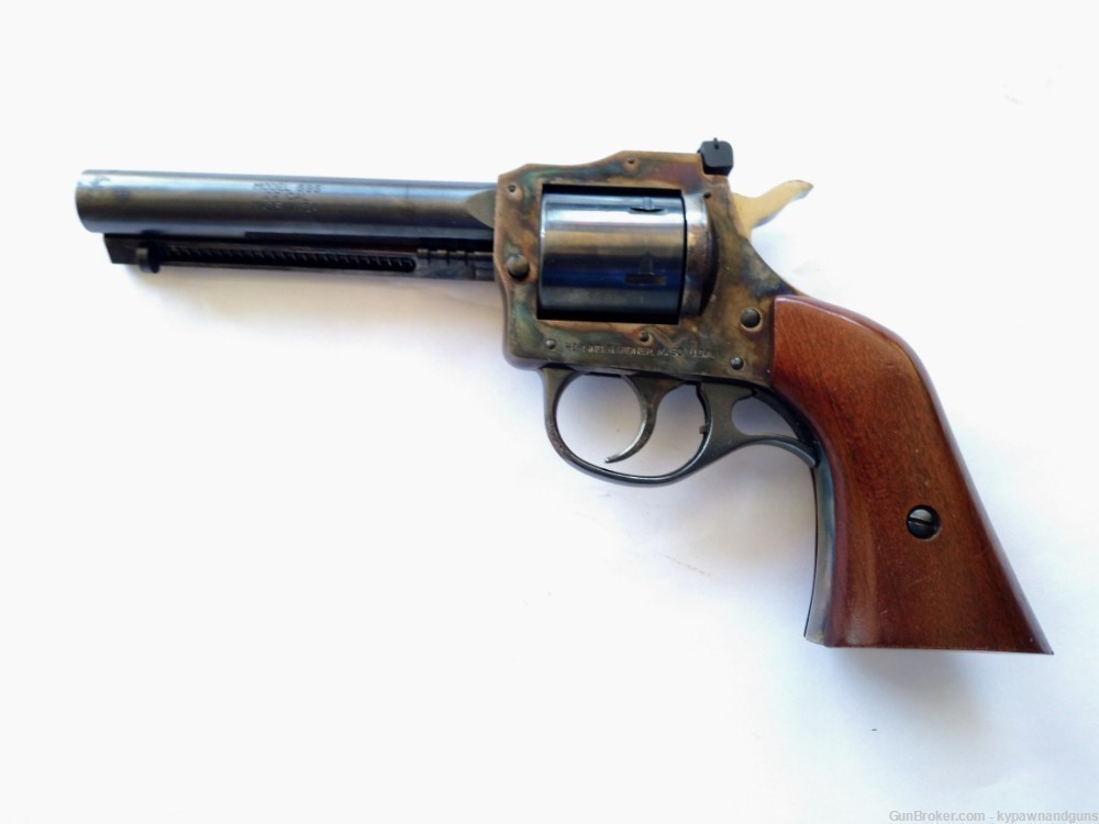Harrington & Richardson .22LR 686 Revolver with Extra .22WMR Cylinder-img-2