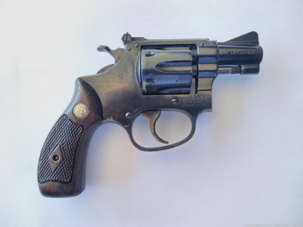 Smith & Wesson Model 34 .22LR Revolver-img-0