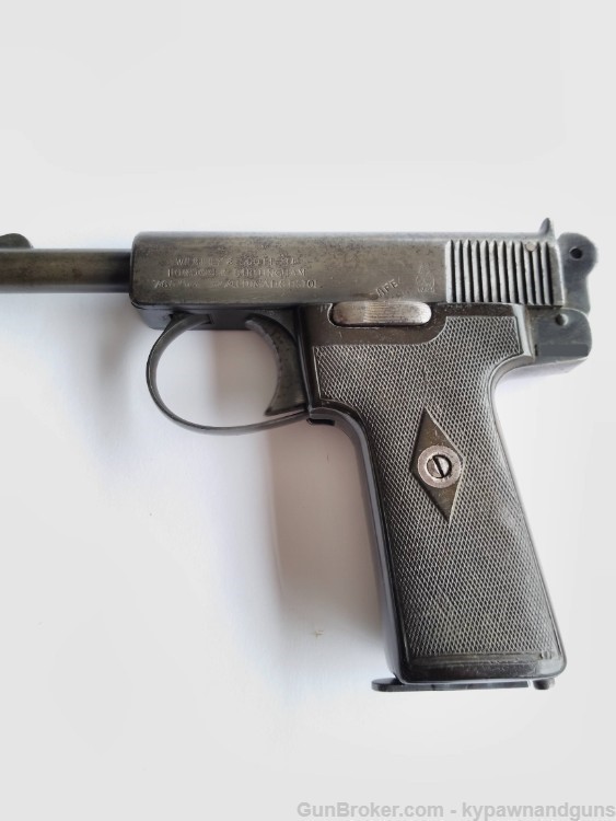 Webley & Scott Automatic Pistol - 1908 Model-img-5