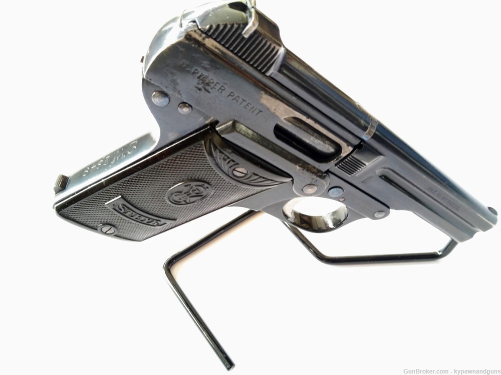 Steyr m1908 .32acp (7.65 Browning) Pistol - Austrian State Security Marked-img-11