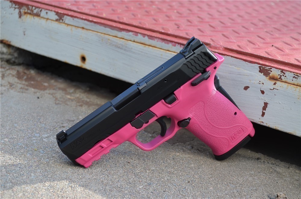Smith & Wesson EZ Shield 9mm M&P9 MS 12436 X-Werks Rasberry Pink-img-0