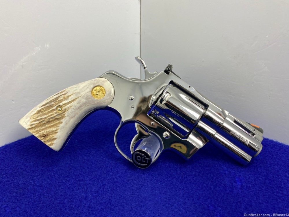 1995 Colt Python 2 1/2"  *FACTORY BRIGHT STAINLESS* Absolutely Phenomenal-img-18