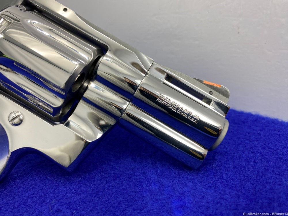 1995 Colt Python 2 1/2"  *FACTORY BRIGHT STAINLESS* Absolutely Phenomenal-img-28