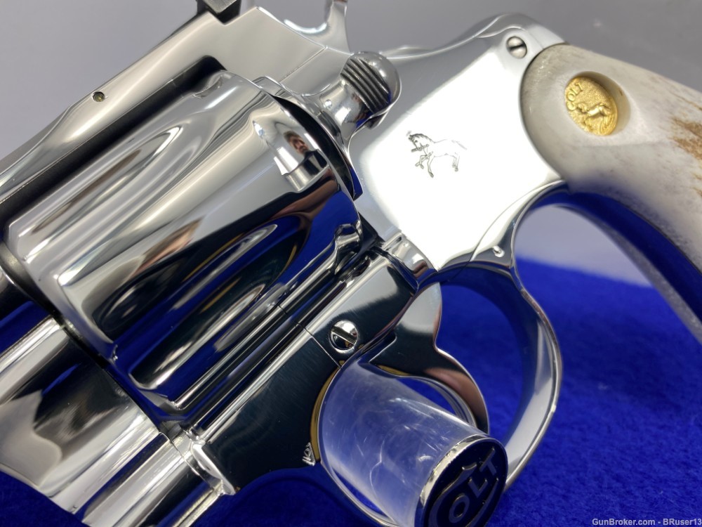 1995 Colt Python 2 1/2"  *FACTORY BRIGHT STAINLESS* Absolutely Phenomenal-img-8