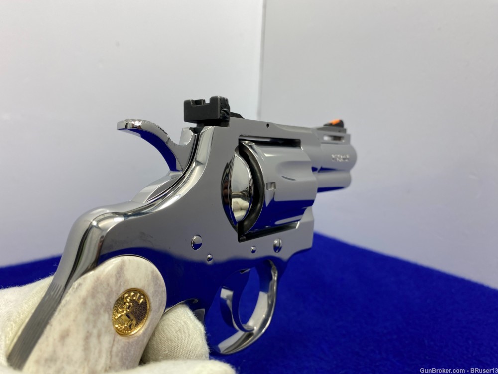 1995 Colt Python 2 1/2"  *FACTORY BRIGHT STAINLESS* Absolutely Phenomenal-img-38