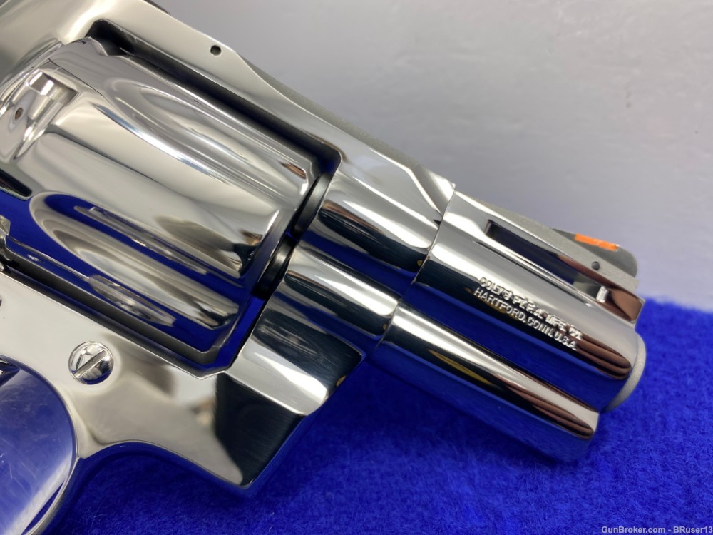 1995 Colt Python 2 1/2"  *FACTORY BRIGHT STAINLESS* Absolutely Phenomenal-img-24