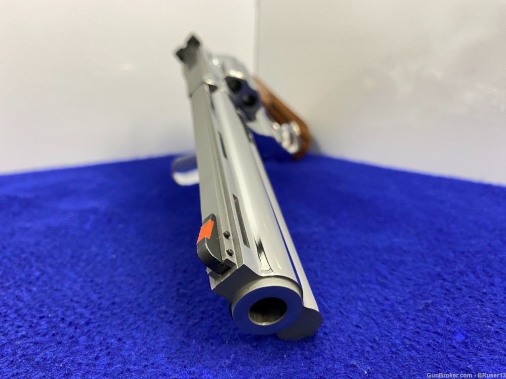 1985 Colt Python .357 Mag 6" *ULTRA RARE FACTORY BRIGHT STAINLESS MODEL*-img-21