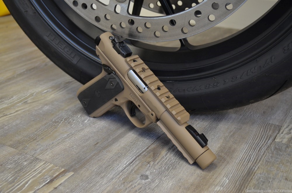 X-Werks Coyote Tan Ruger MKIV 22/45 Tactical 22 Mark 4 40149-img-1