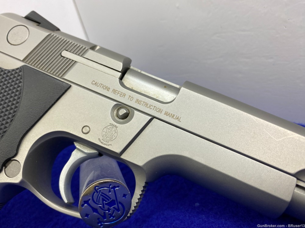 Smith Wesson 4046 .40 S&W Stainless 4" *OUTSTANDING 3rd GENERATION MODEL*-img-22
