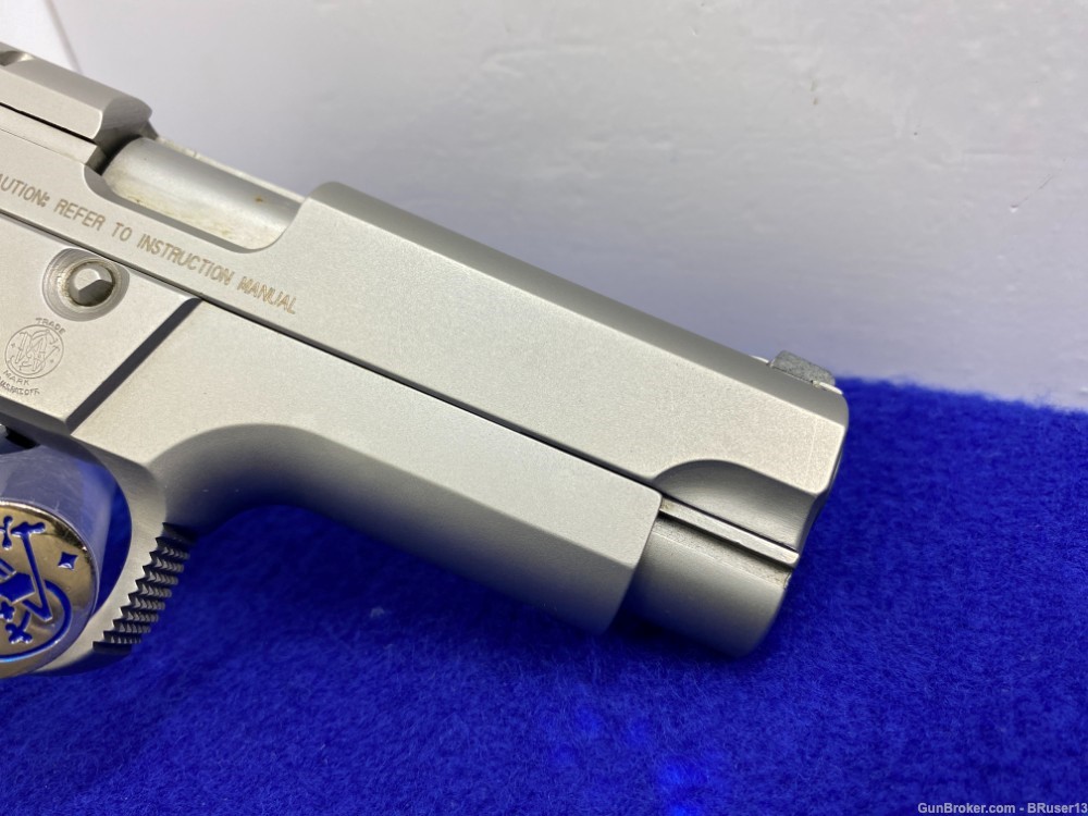 Smith Wesson 4046 .40 S&W Stainless 4" *OUTSTANDING 3rd GENERATION MODEL*-img-23