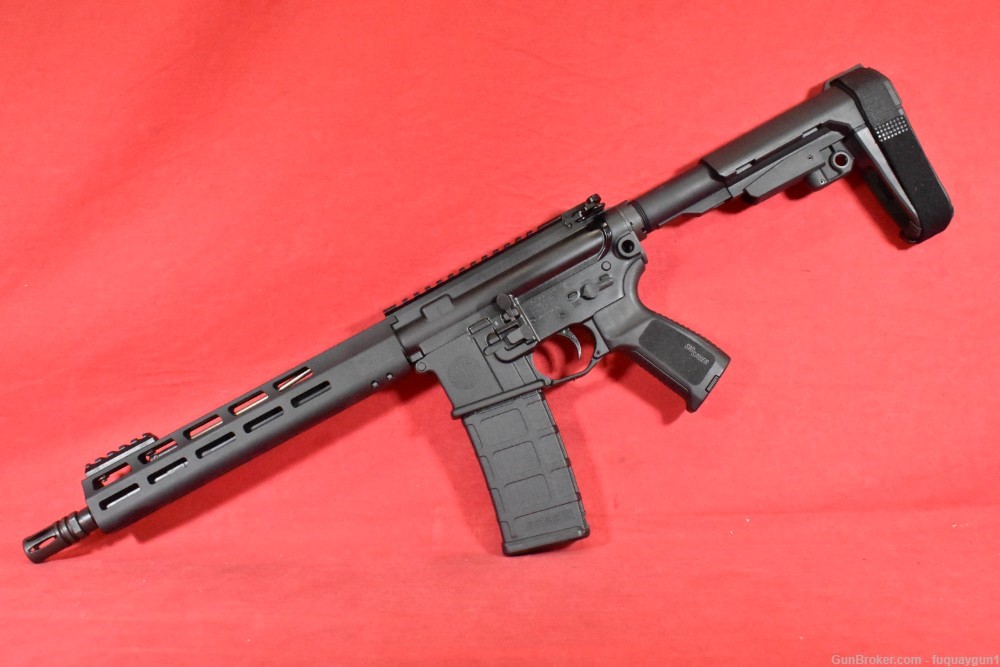 Sig M400 11.5" 5.56 AR15 MLOK SBA3 braced AR pistol 11.5" M400 Sig Sauer AR-img-1