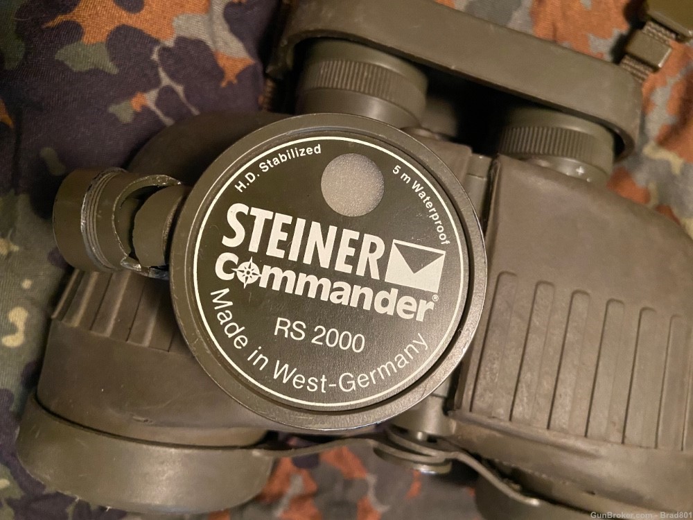 Rare variant west German Steiner rs2000 commander binoculars -img-2