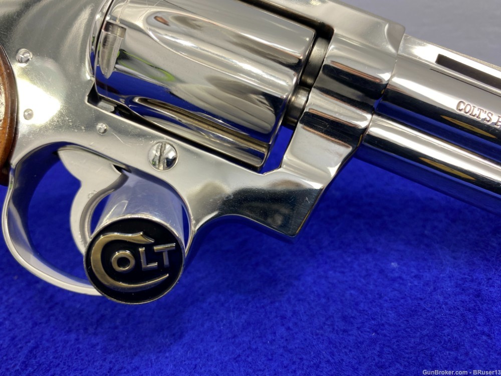 Colt Diamondback .38 Spl 4" *RARE & SOUGHT-AFTER NICKEL MODEL*-img-26