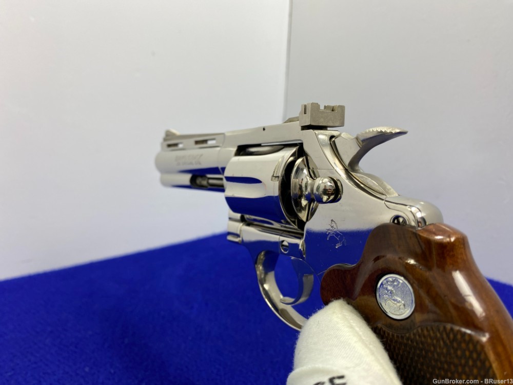Colt Diamondback .38 Spl 4" *RARE & SOUGHT-AFTER NICKEL MODEL*-img-43