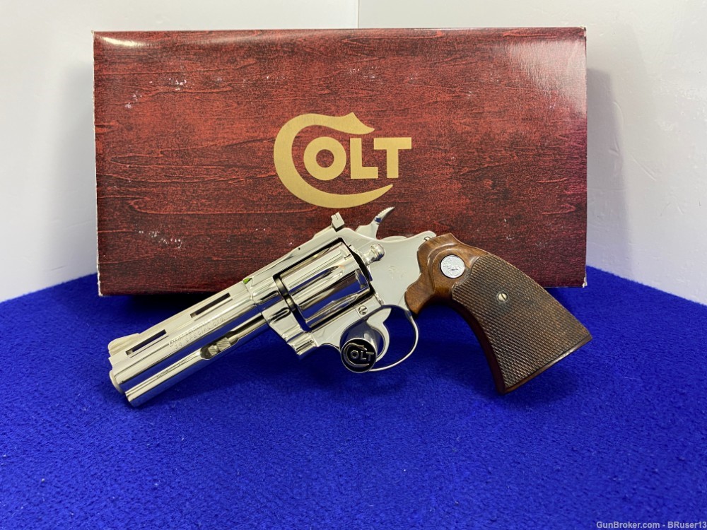 Colt Diamondback .38 Spl 4" *RARE & SOUGHT-AFTER NICKEL MODEL*-img-5