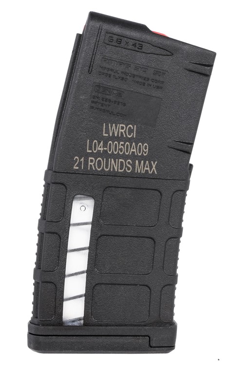 LWRC PMAG Black Detachable 20rd 6.8 SPC for LWRC SIX8-img-0