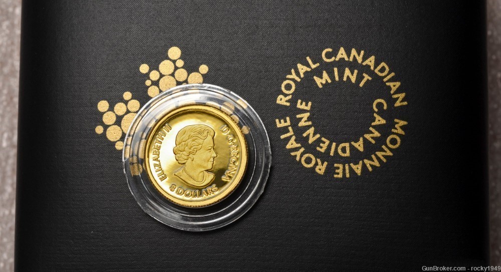 2021 - Canada $8.- Triumphant Dragon - 14.1 mm - 1.58 grams .9999 gold-img-3