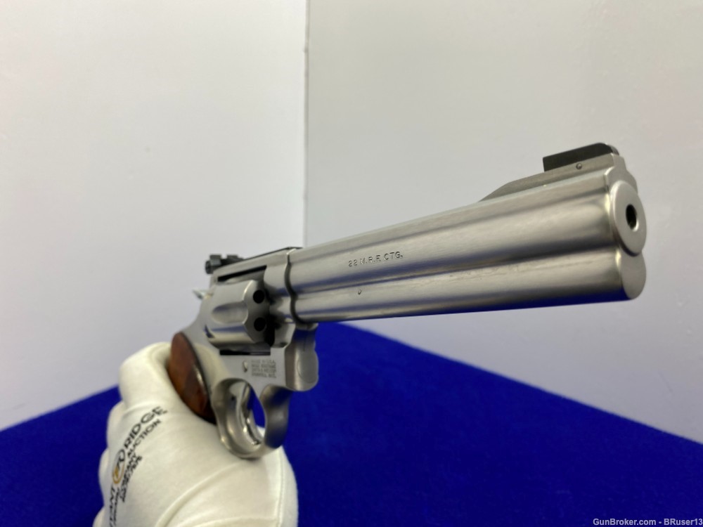 1990 Smith Wesson 648 .22MRF Stainless 6" *SUPER CLEAN-2nd YEAR PRODUCTION*-img-50