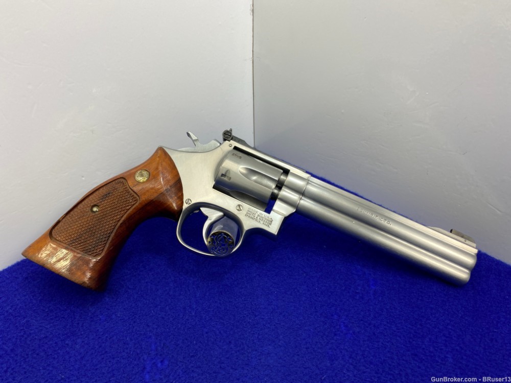 1990 Smith Wesson 648 .22MRF Stainless 6" *SUPER CLEAN-2nd YEAR PRODUCTION*-img-20