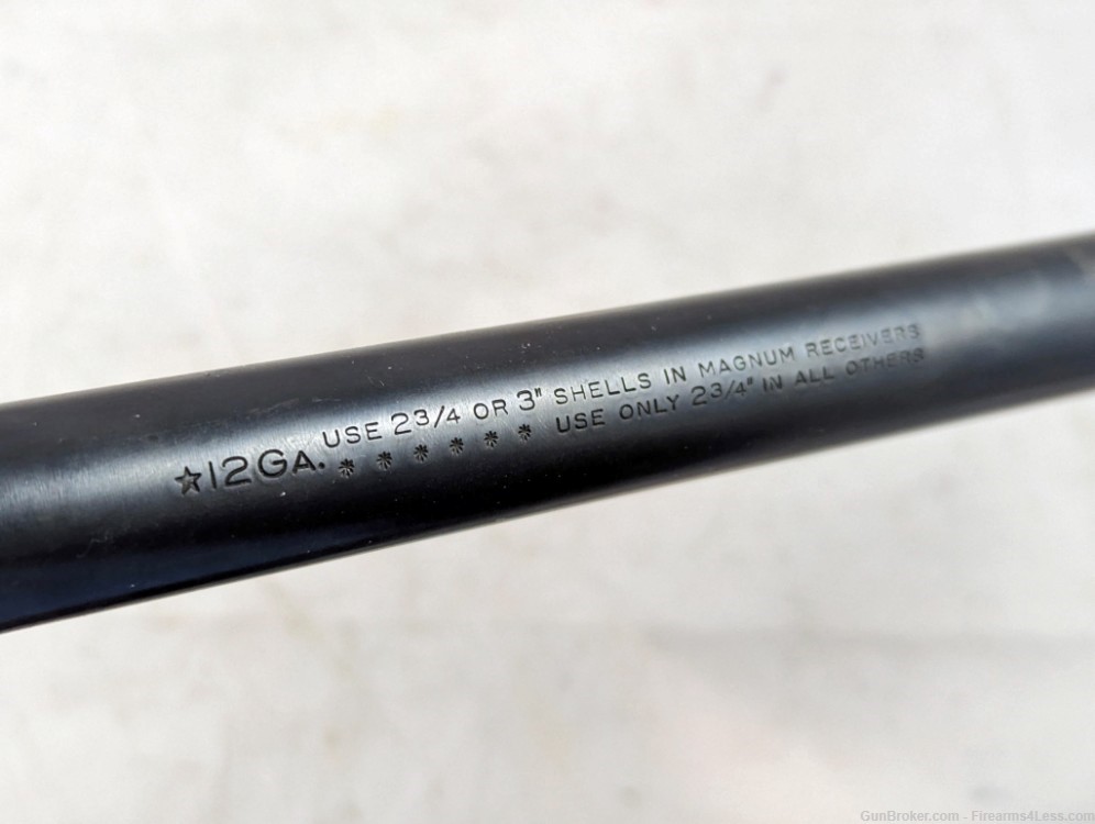 Remington 870 18.25" 12ga 3" Magnum Barrel Blued 12 Ga "DH"-img-2