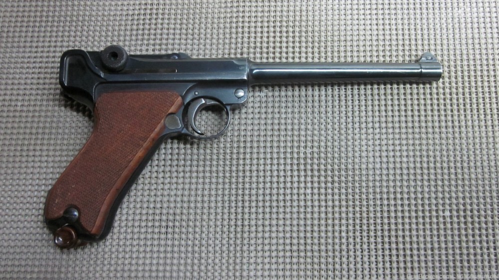 DWM Luger Pistol -  6" Barrel - very nice shape 90%-img-0