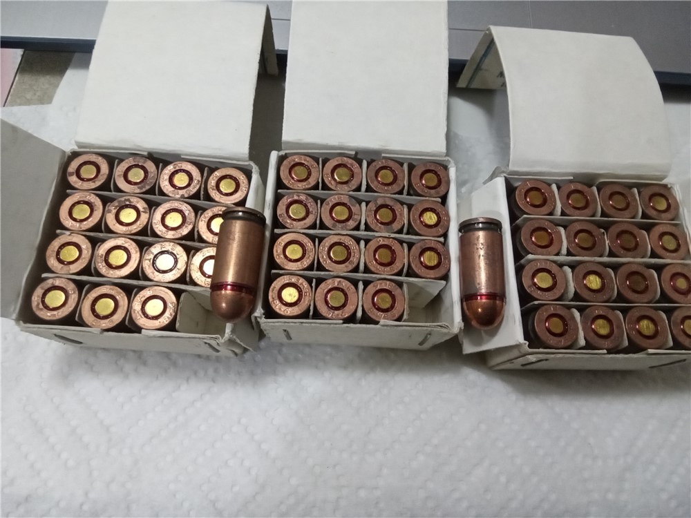 Vintage Russian 9 X 18 Makarov ammo-3 boxes-48 rounds-img-3