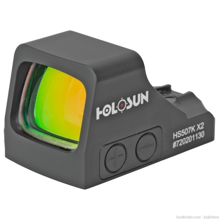 Holosun HS507K-X2 Open Reflex Optical Sight Red Multi-Reticle System-img-0