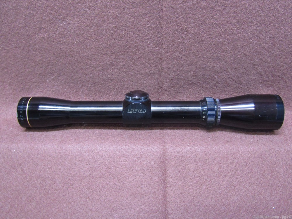 Leupold 2x7 Vari-X II Rifle Scope Made Prior to 1974 RSC-129-img-0