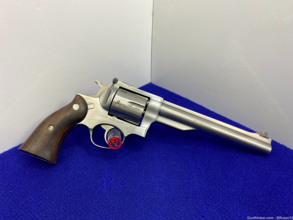 1987 Ruger Redhawk .44 Mag 7 1/2" *HEAD TURNING STAINLESS STEEL MODEL*-img-19