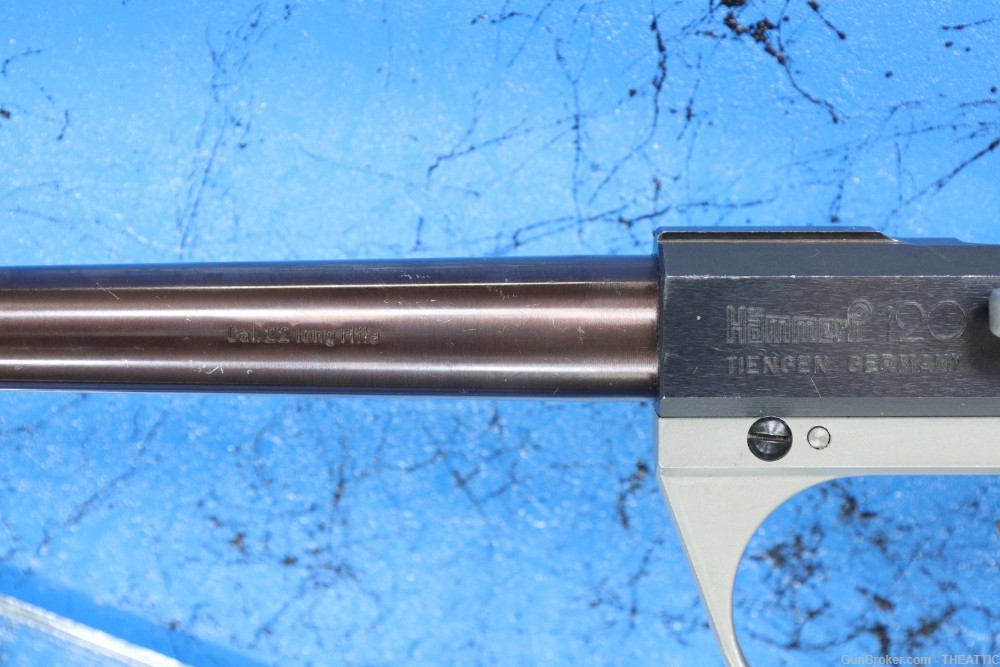 HAMMERLI 120 22LR SIDE CHARGE MADE IN GERMANY TARGET PISTOL -img-7