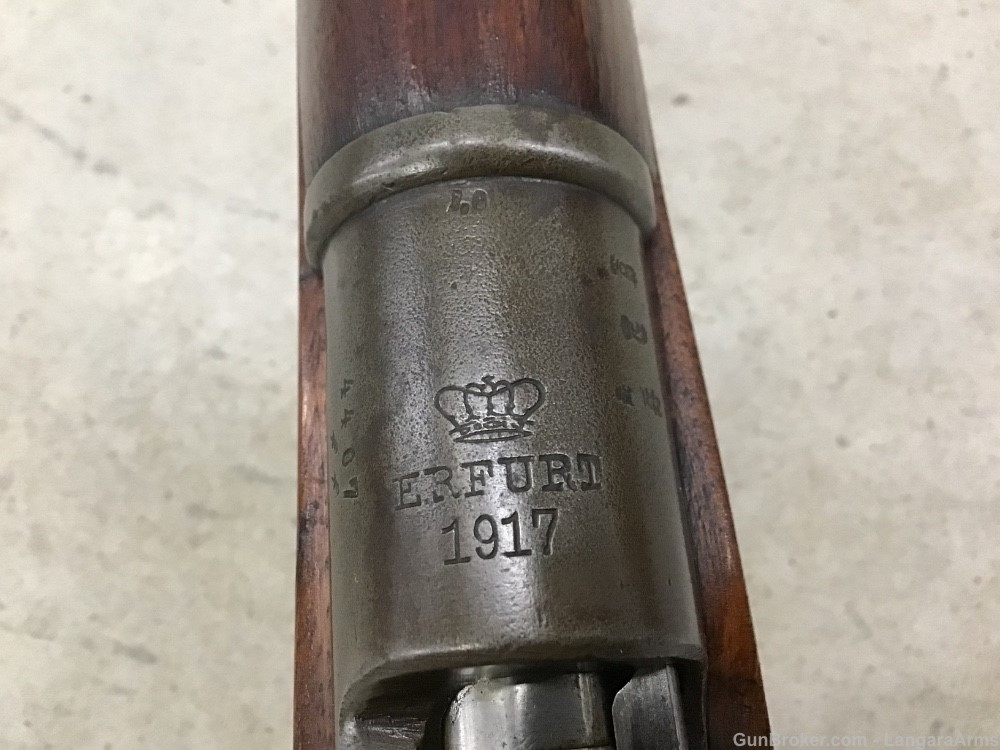 WW1 Imperial German Erfurt KAR-98 Mauser 8MM Non Import Made 1917 C&R-img-21