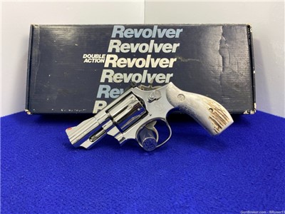 1993 Smith Wesson 66-4 .357 Mag 2.5" *BREATHTAKING BRIGHT STAINLESS*