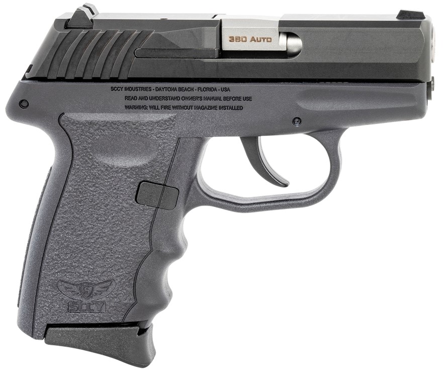 SCCY Industries CPX-3 Carbon 380 ACP 2.96 10+1 Black -img-1