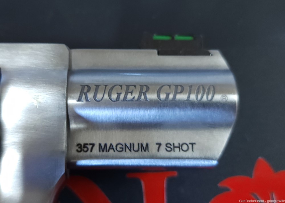 Ruger 01774 1774 GP100 Stainless SS GP-100 357Mag 357 Mag 2.5" Layaway-img-7
