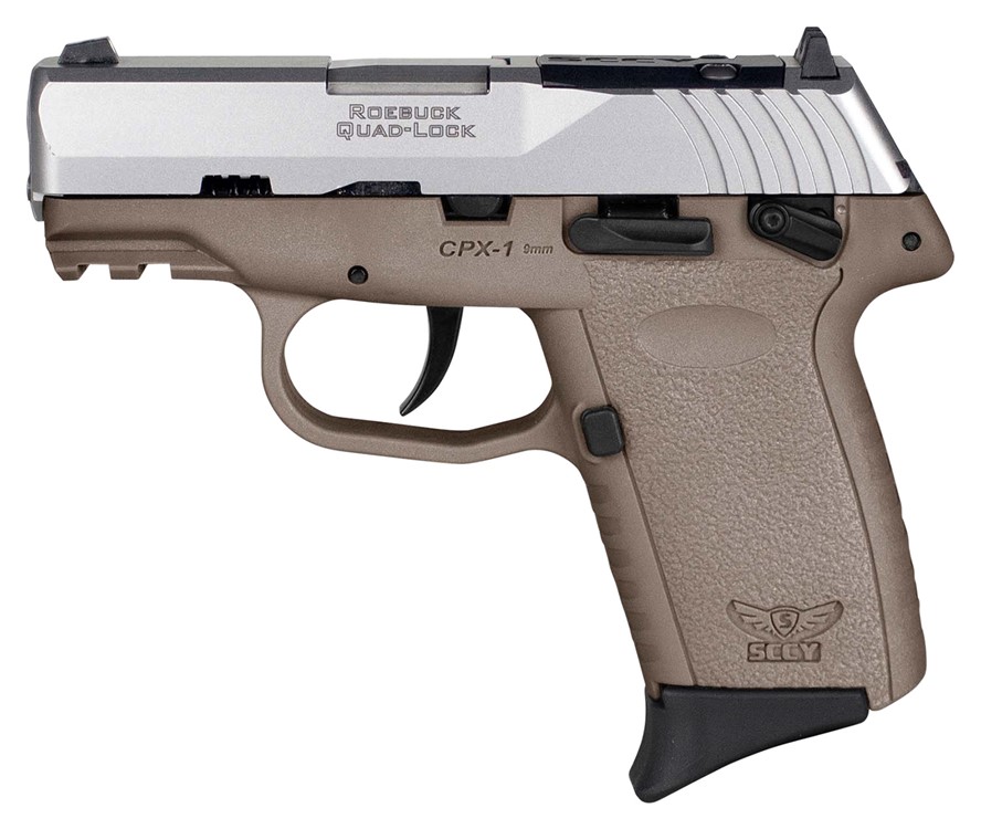 SCCY Industries CPX-1 Gen3 RDR 9mm Luger Pistol 3.10 FDE/SS CPX1TTDERDRG3-img-1