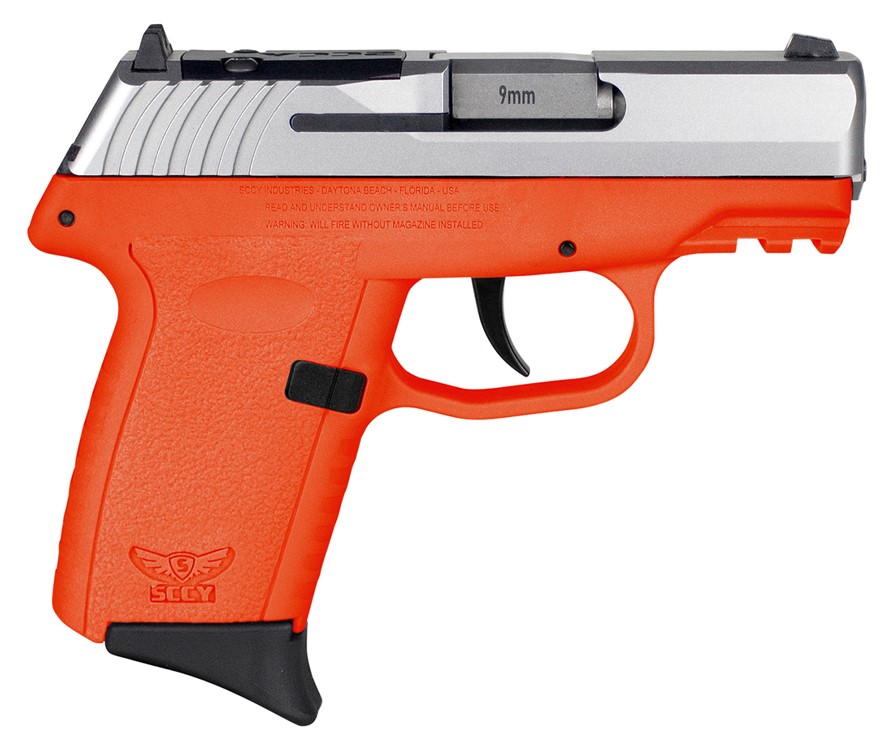 SCCY Industries CPX-2 Gen3 RDR 9mm Luger Pistol 3.10 Orange CPX2TTORRDRG3-img-0