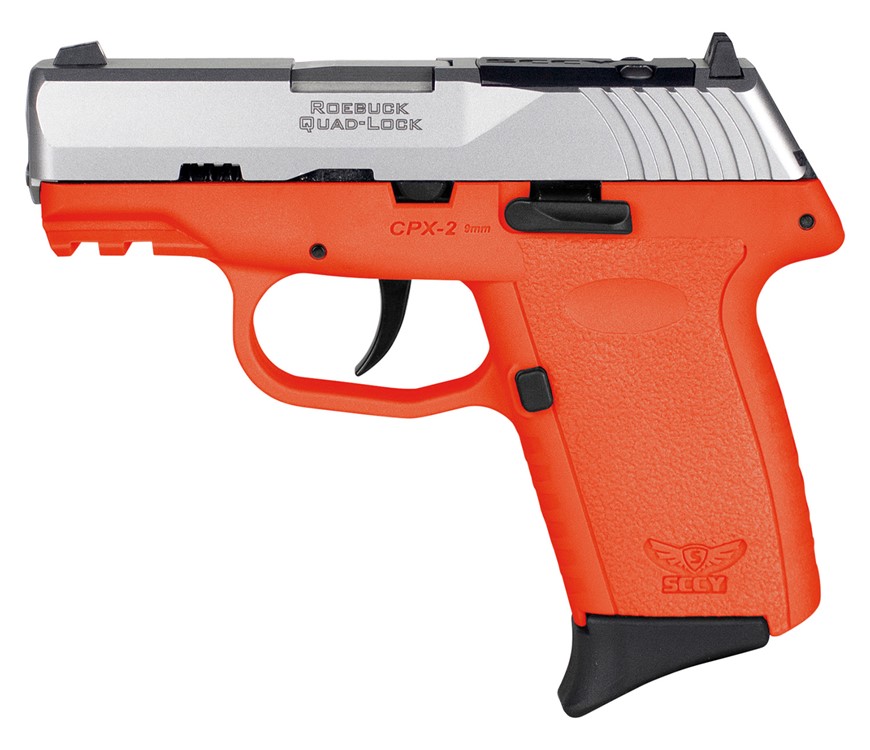 SCCY Industries CPX-2 Gen3 RDR 9mm Luger Pistol 3.10 Orange CPX2TTORRDRG3-img-1