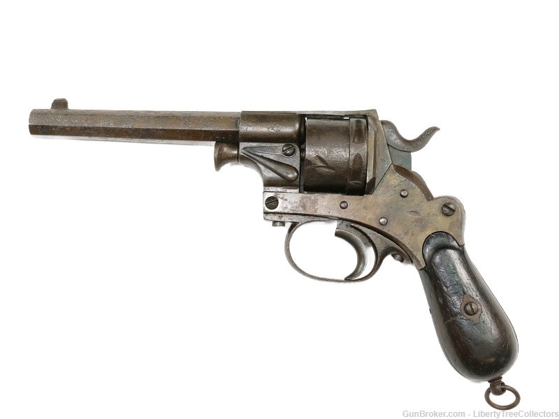 Antique Dutch Model 1873 Revolver Damaged-img-0