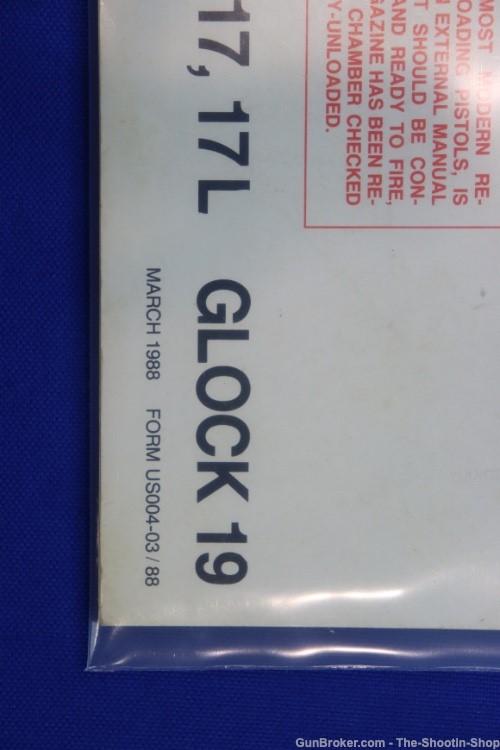 Glock Model G17L GEN1 Pistol G17 LONG SLIDE GENERATION 1 APRIL 1988 MFG 9MM-img-56