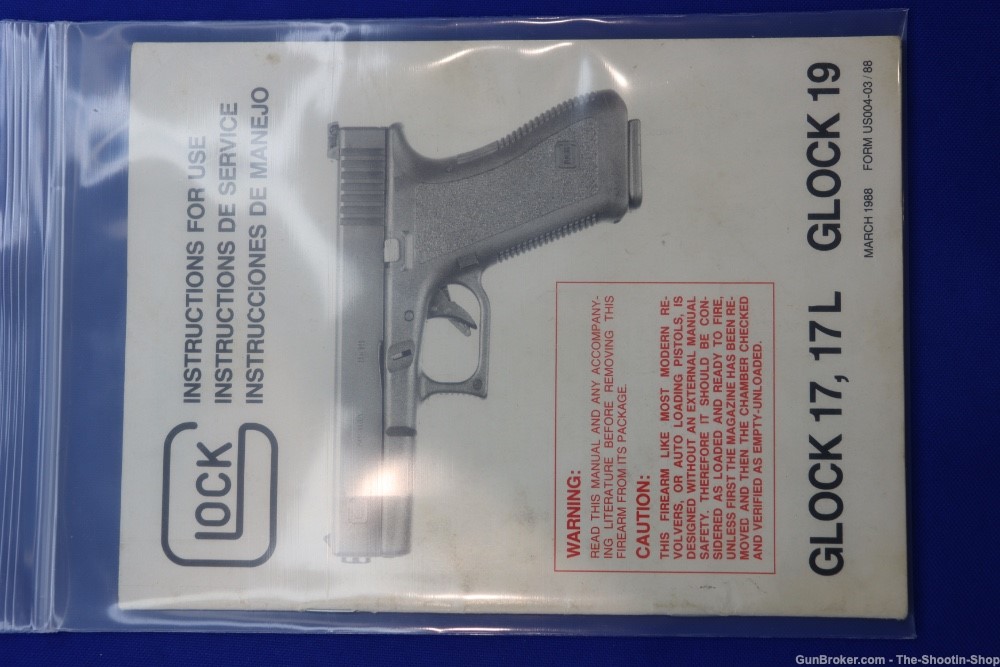 Glock Model G17L GEN1 Pistol G17 LONG SLIDE GENERATION 1 APRIL 1988 MFG 9MM-img-55